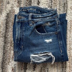 American Eagle Distressed Blue Jeans